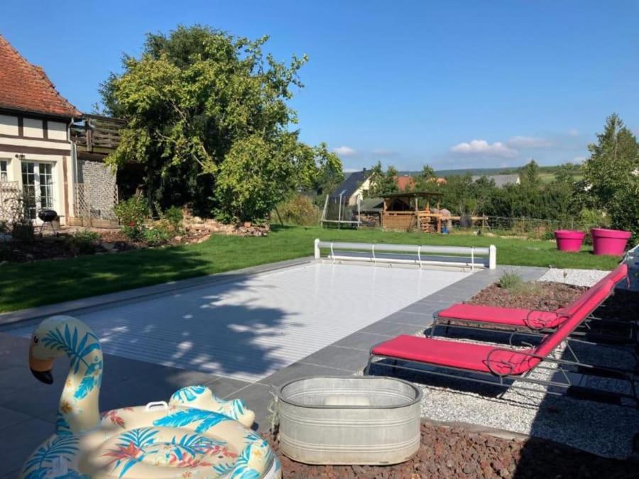 Le Clos D'Azel Maison D'Hotes Flexbourg Esterno foto