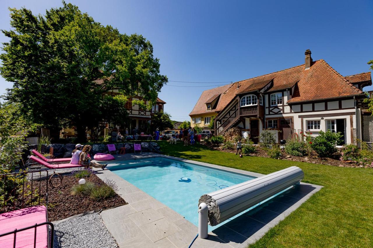 Le Clos D'Azel Maison D'Hotes Flexbourg Esterno foto